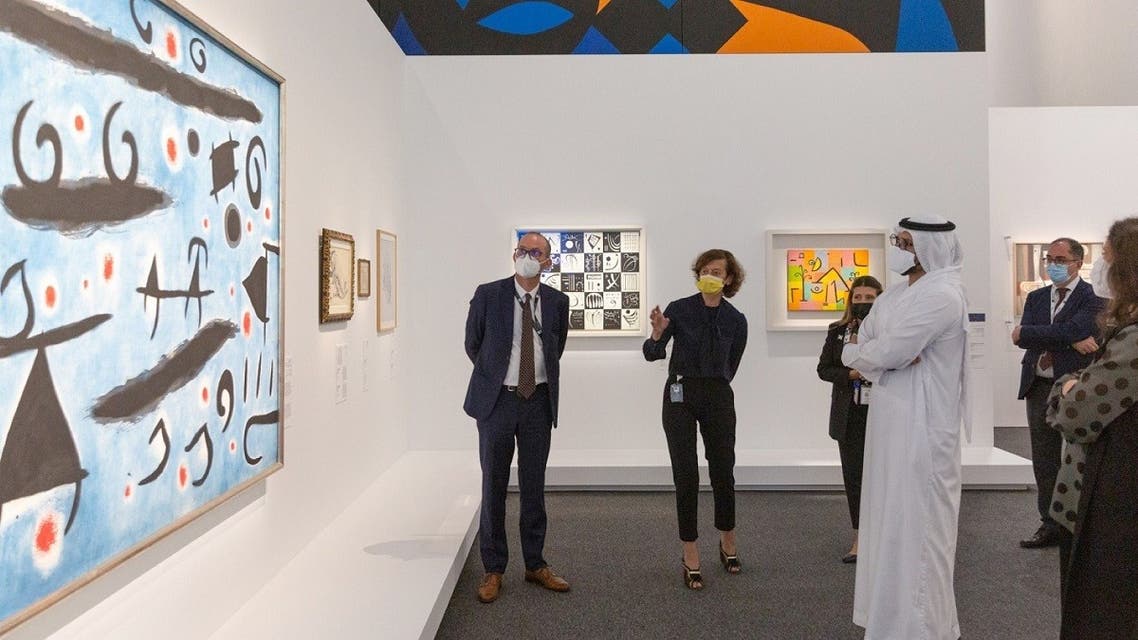 The exhibition ‘Abstraction and Calligraphy– Towards a Universal Language,’  opens on  February 17 at Louvre Abu Dhabi. (Supplied)