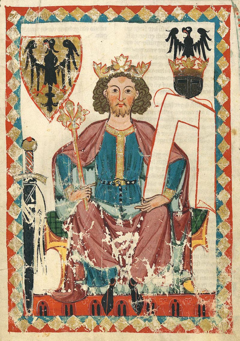 لوحة تجسد الملك هنري السادس