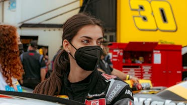 Toni Breidinger, first Arab-American NASCAR racecar driver. (Twitter)