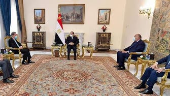 وزیر خارجہ شاہ محمود قریشی کی مصری صدر السیسی سے ملاقات، دوطرفہ تعلقات پر بات چیت