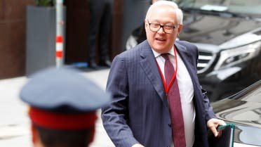 File photo of Russian deputy Foreign Minister Sergei Ryabkov arriving for a meeting  in Vienna, Austria. (Reuters)