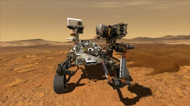 NASA's Perseverance Mars rover, the biggest, heaviest, most advanced vehicle sent to the Red Planet by the National Aeronautics and Space Administration (NASA), is seen on Mars in an undated illustration. (File photo: Reuters)