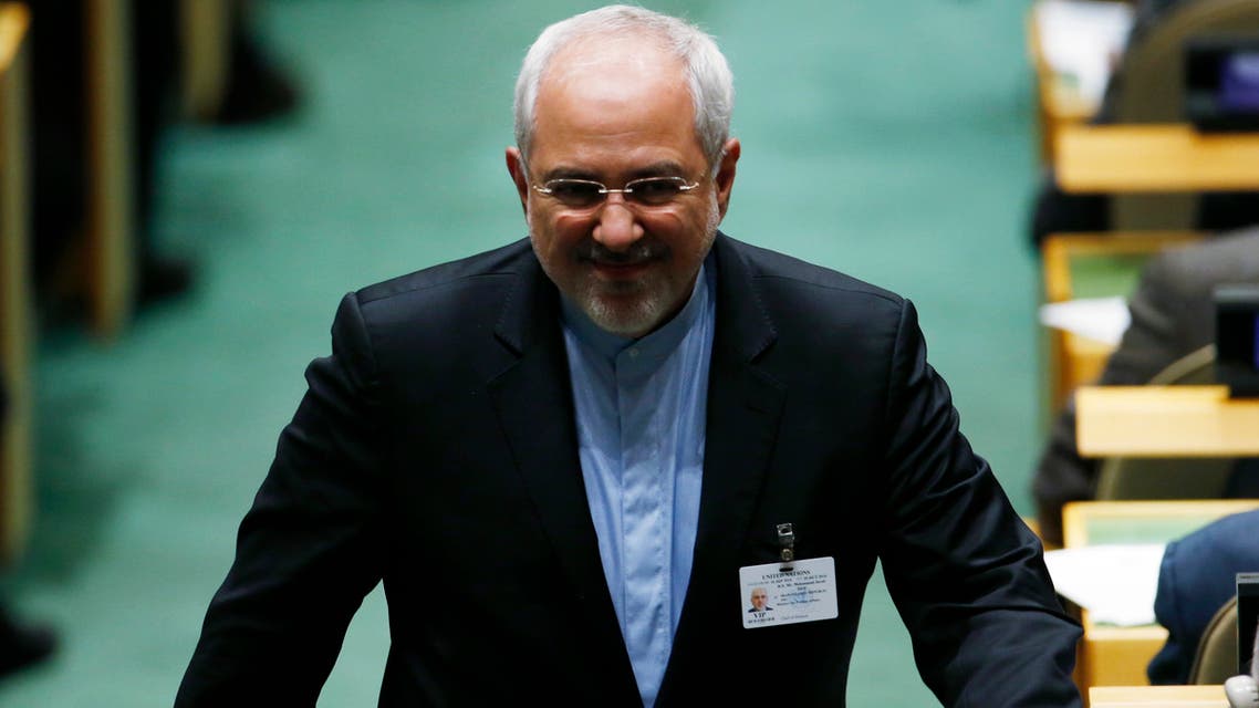 Iranian Foreign Minister Mohammad Javad Zarif walks down an aisle at the 69th United Nations General Assembly at U.N. headquarters in New York, September 24, 2014. (File photo: Reuters)