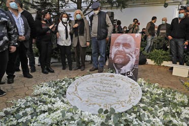 A memorial ceremony for slain prominent Lebanese activist Lokman Slim (image), in the capital Beirut's southern suburbs, on February 11, 2021.  (File photo: AFP)