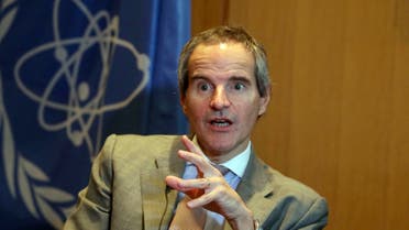 Director General of International Atomic Energy Agency (IAEA) Rafael Mariano Grossi, at the International Center in Vienna, Austria, Dec. 3, 2019. (AP)