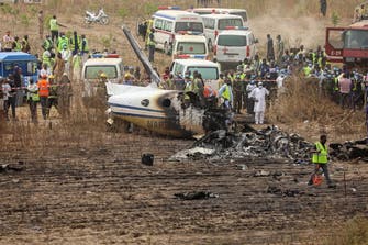 Nigeria military plane crashes on approach to capital's airport
