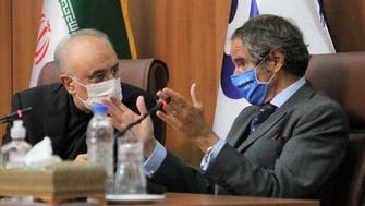 زيارة غروسي لم توقف تصعيد إيران وظريف يتهم بايدن باتباع سياسة ترمب