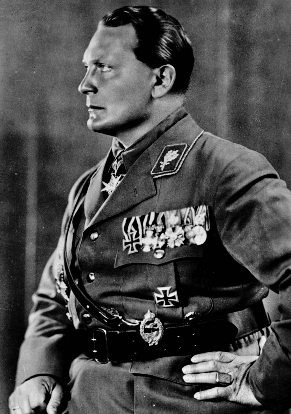 صورة لقائد سلاح الجو الألماني هرمان غورينغ