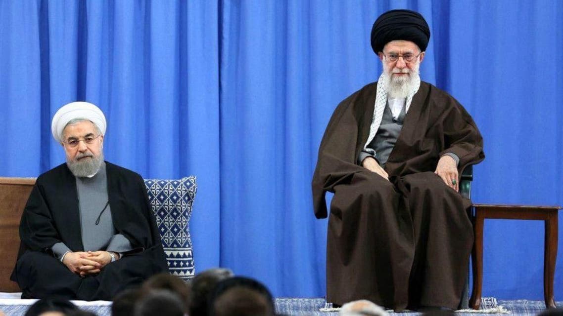 Khamnai and Hassan Rouhani