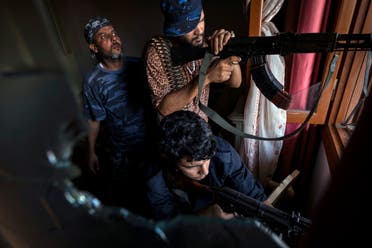 فصائل مسلحة وميليشيات ليبية في طرابلس (أرشيفية- أسوشييتد برس)