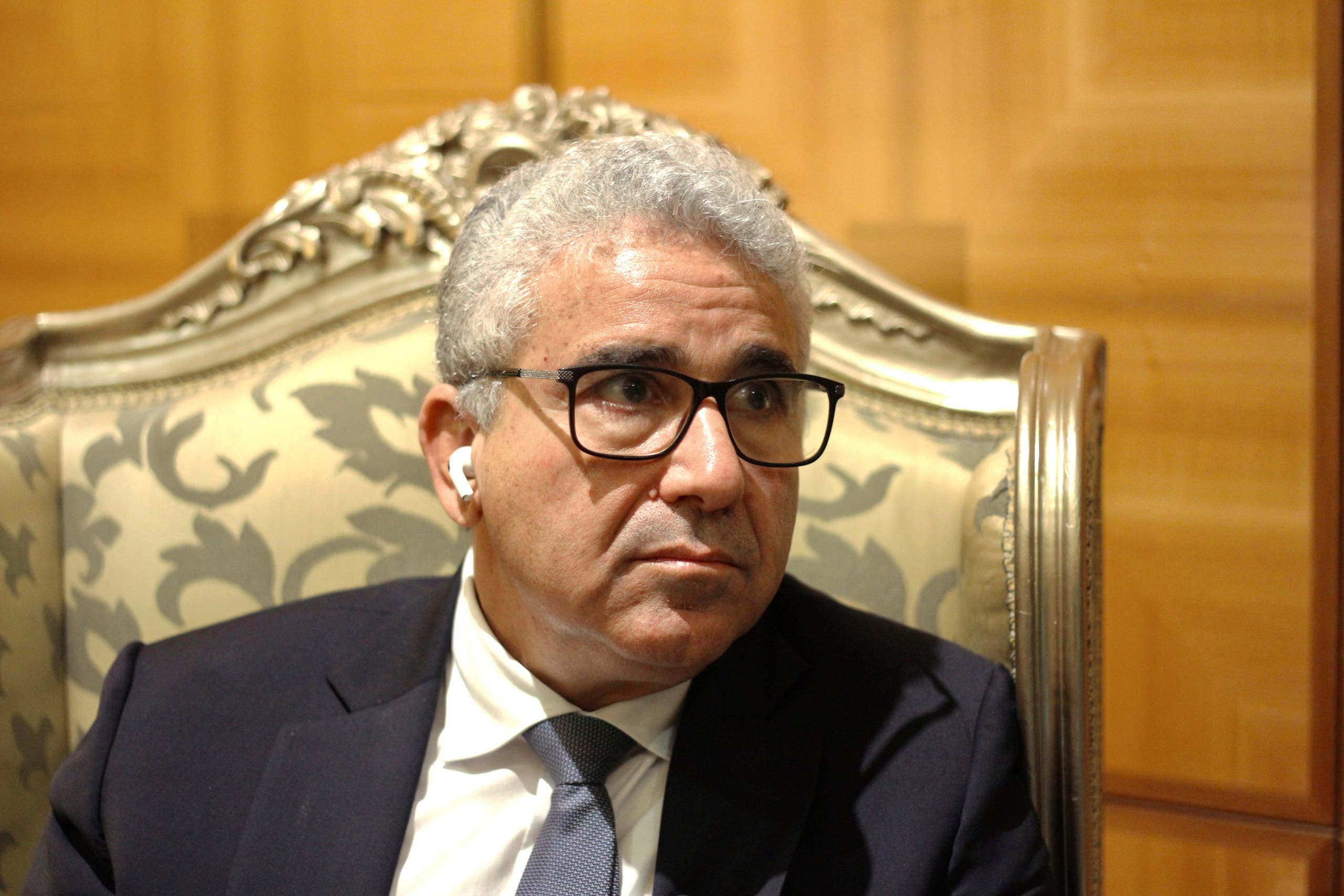 وزير الداخلية في حكومة الوفاق الليبية  فتحي باشاغا (أرشيفية- أسوشييتد برس)