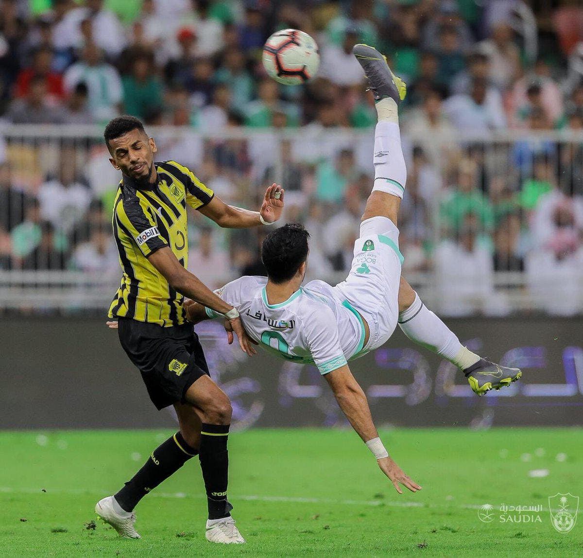 هدفه الشهير في الاتحاد