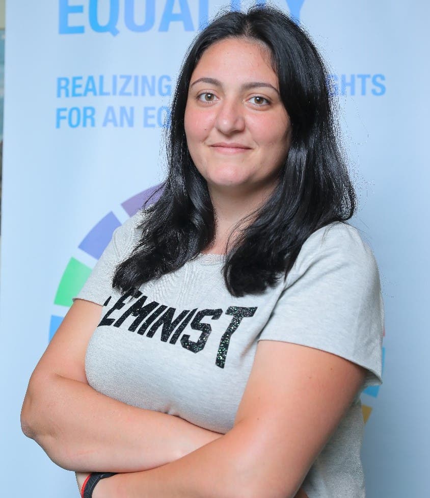 Hayat Mirshad from the women’s activist group Fe-Male, said that during curfew, women live with potential abusers under the same roof, with many having little access to protection or support. (File photo: Supplied by Fe-Male)
