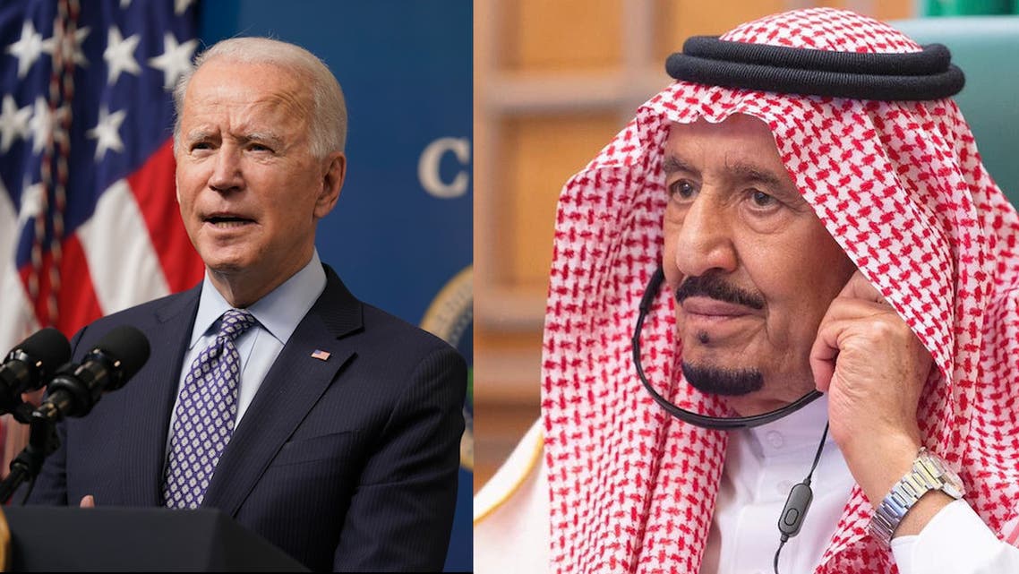 Saudi Arabia’s King Salman holds first call with US President Biden. (Supplied)