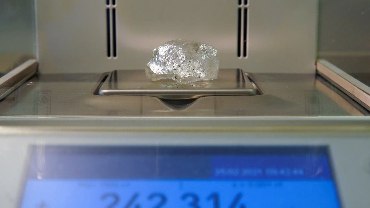 Russia unearths its largest ever colour 236-carat rough diamond