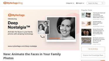 ‘Spooky’ AI tool by genealogy company brings dead relatives’ photos to life