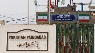 General view of a closed gate at Pakistan and Iran's border posts, after Pakistan sealed its border with Iran as a preventive measure following the coronavirus outbreak, at the border post in Taftan, Pakistan February 25, 2020. REUTERS/Naseer Ahmed