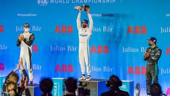 De Vries wins Formula E’s first night race in Saudi Arabia’s Diriyah
