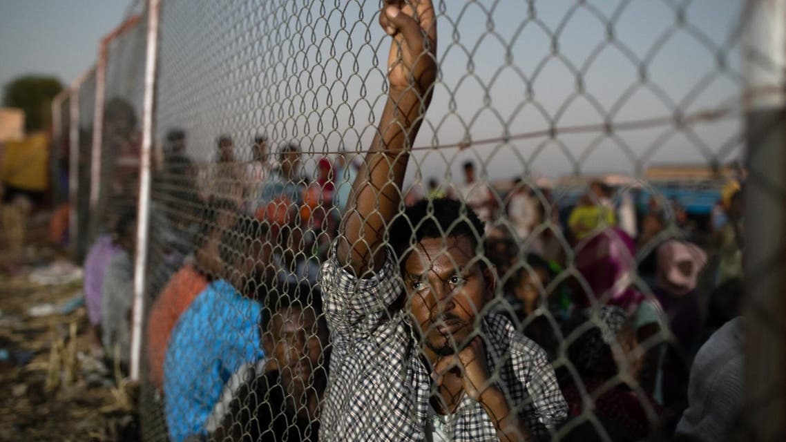لاجئون من تيغراي في السودان