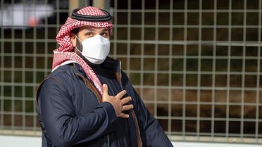 Saudi Crown Prince Mohammed bin Salman attends Formula E race in Diriyah