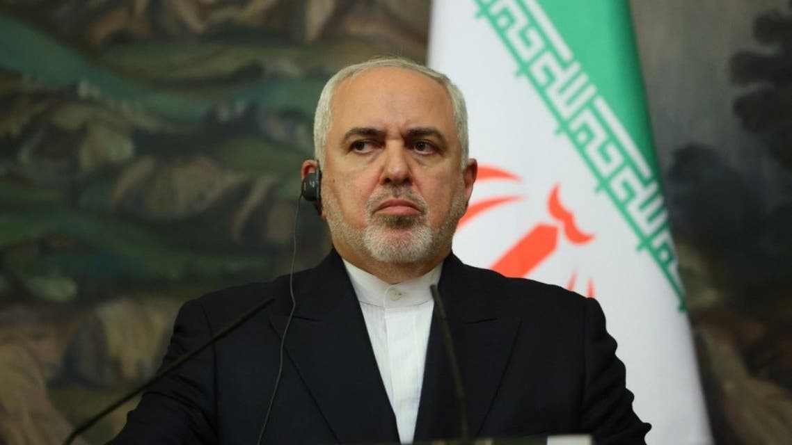 Iranian Foreign Minister Mohammad Javad Zarif in Moscow on September 24, 2020. (AFP)
