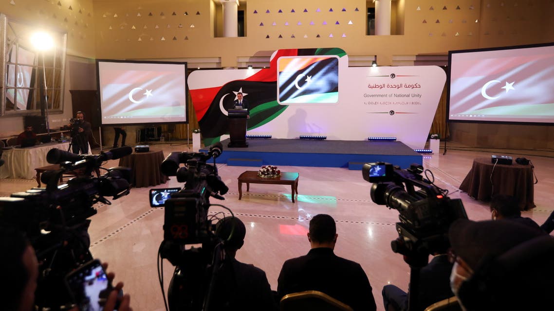 رئيس الحكومة الليبية الجديدة عبد الحميد الدبيبة (أرشيفية- رويترز)
