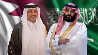 MBS and Ameer Tamim bin Hamad Al Thani