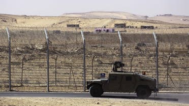 An armored Israeli military vehicle drives along Israel’s border with Egypt’s Sinai peninsula, near the Nitzana crossing in this picture taken January 30, 2014. (Reuters/Amir Cohen)