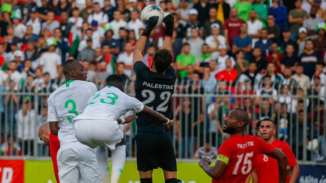 المنتخب السعودي فلسطين