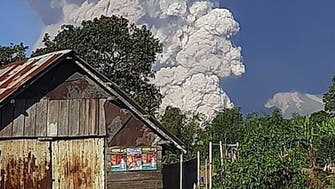 Indonesia’s Mount Sinabung erupts, volcano spews smoke and ash