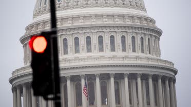 The US Capitol is seen in Washington, DC, March 23, 2020, as the Senate continues negotiations on a relief package in response to the outbreak of COVID-19, known as the coronavirus. (File photo: AFP)