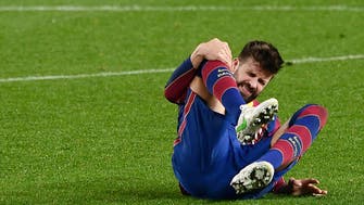 برشلونة يعلن عن إصابة بيكيه في الركبة