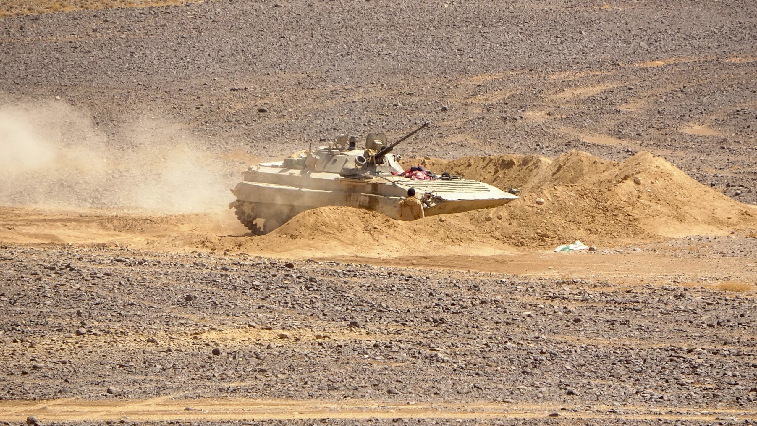 قوات من الجيش اليمني في مأرب (فرانس برس)
