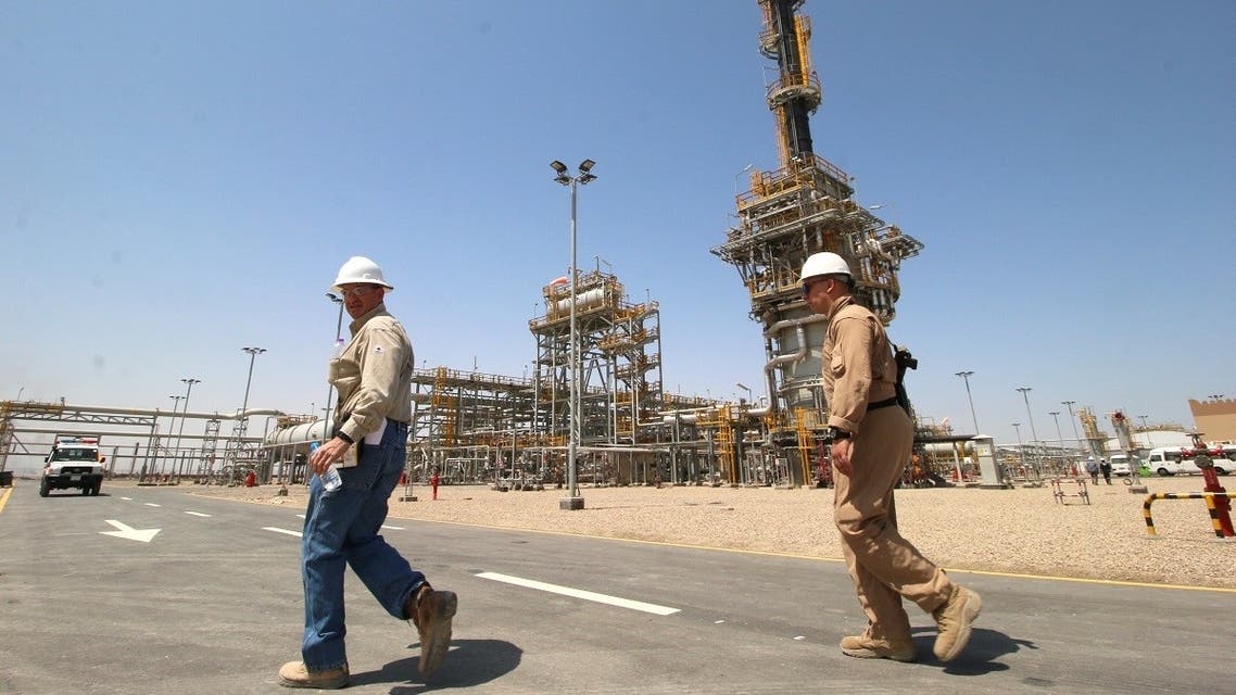 File photo of West Qurna-1 oilfield, which is operated by ExxonMobil, near Basra, Iraq. (Reuters)