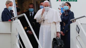 Pope Francis leaves Rome for four-day Iraq visit