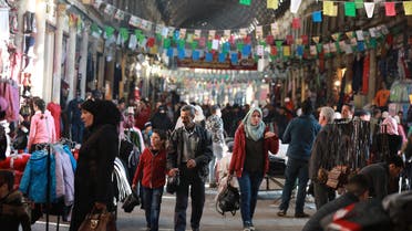 أحد أسواق دمشق (فرانس برس)