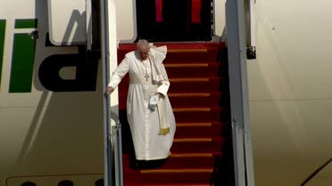 Pope arrives in Baghdad on historic trip to Iraq