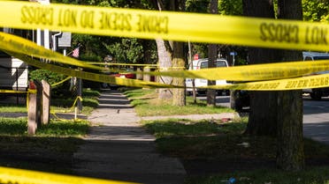 ROCHESTER, NY - SEPTEMBER 19: Police tape lines a crime scene after a shooting at a backyard party on September 19, 2020, Rochester, New York. Two young adults - a man and a woman - were reportedly killed, and 14 people were injured in the shooting early Saturday morning on the 200th block of Pennsylvania Avenue, located in the city's Marketview Heights neighborhood. Police say several dozen shots were fired. (File photo: AFP)