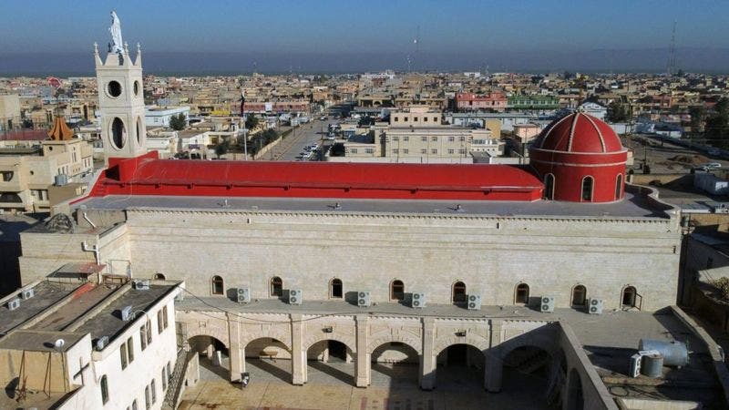 کلیسای تاریخی در شهرک قره قوش