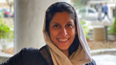 British-Iranian aid worker, Nazanin Zaghari-Ratcliffe, poses for a photo after she was released from house arrest in Tehran, Iran March 7, 2021. (Zaghari family/WANA/Handout via Reuters)
