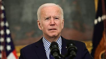 President Joe Biden makes remarks from the White House, March 6, 2021. (Reuters)