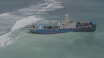 Chinese-flagged trawler with fuel aboard runs aground off Mauritius