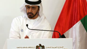 Foreign Minister of the United Arab Emirates, Sheikh Abdullah bin Zayed Al Nahyan. (File photo: AP)