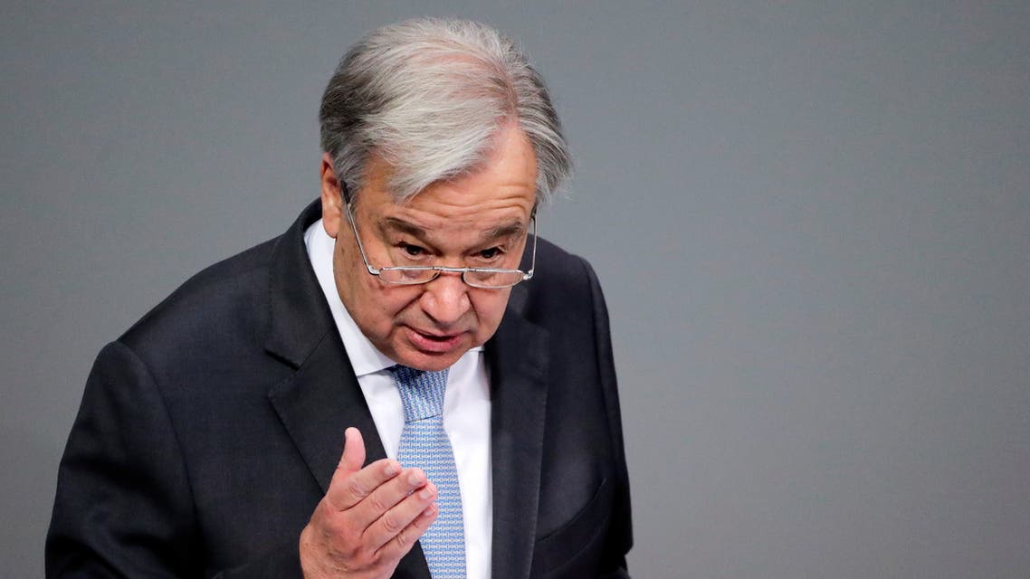Security Council Votes To Grant Guterres Second Term As Un Chief Official Al Arabiya English