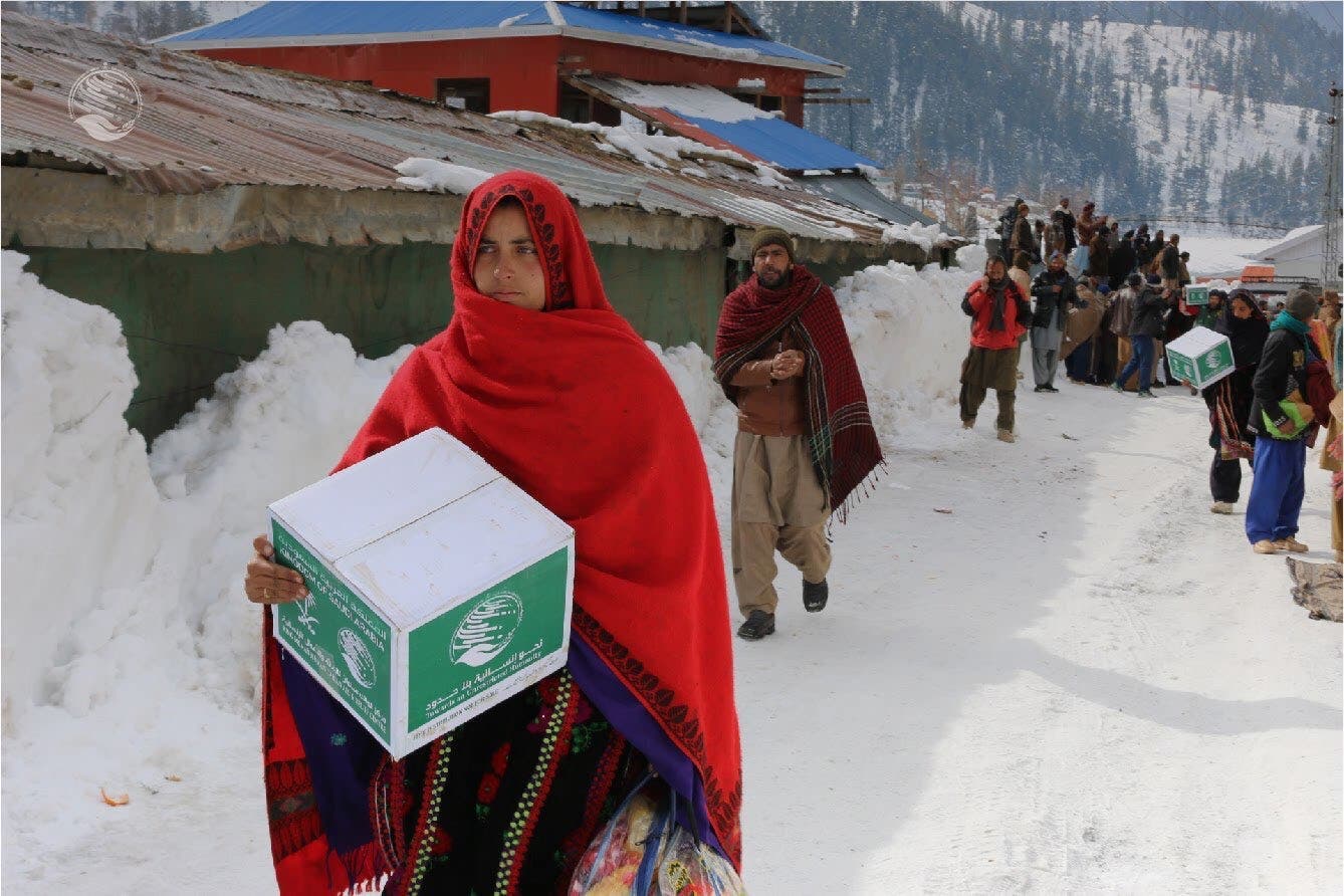 شاہ سلمان امداد مرکز کا مختلف ممالک میں غذائی امداد پیش کرنے میں اہم کردار