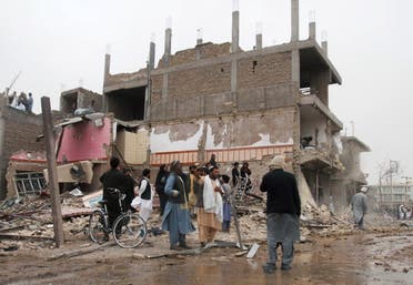 شهرواندان هرات که خانه‌های شان در حمله انتحاری تخریب شده است