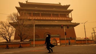 Chinese capital Beijing reels under heavy sandstorms 
