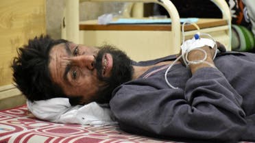 A worker, who survived after a coal mine explosion in Marwar area, receives first aid at a hospital in Quetta, Pakistan. (File photo: Reuters)