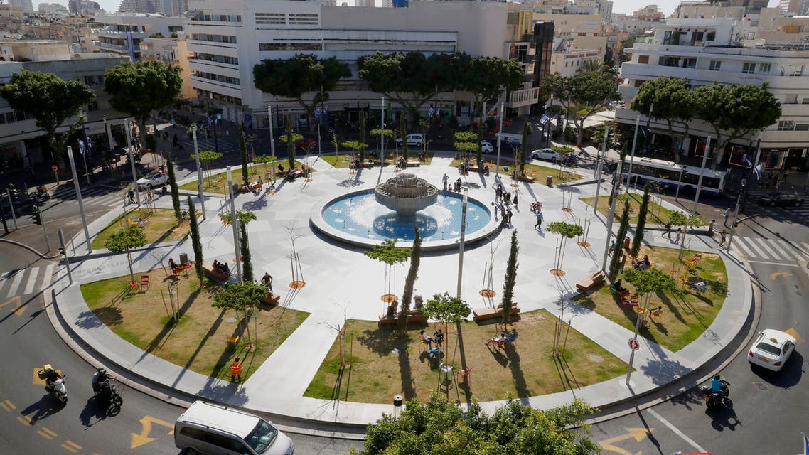 A picture taken on May 7, 2019 shows the Dizengoff Square in Tel Aviv. (File photo: AFP)