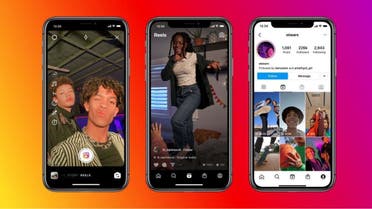Instagram's Reels feature launched in the Middle East on Tuesday. (Supplied)
